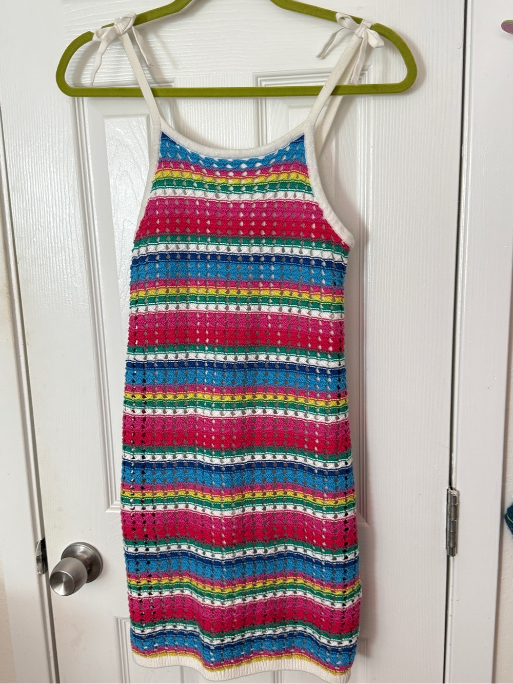GAP Crochet Colors Girls Shift Dress XL
